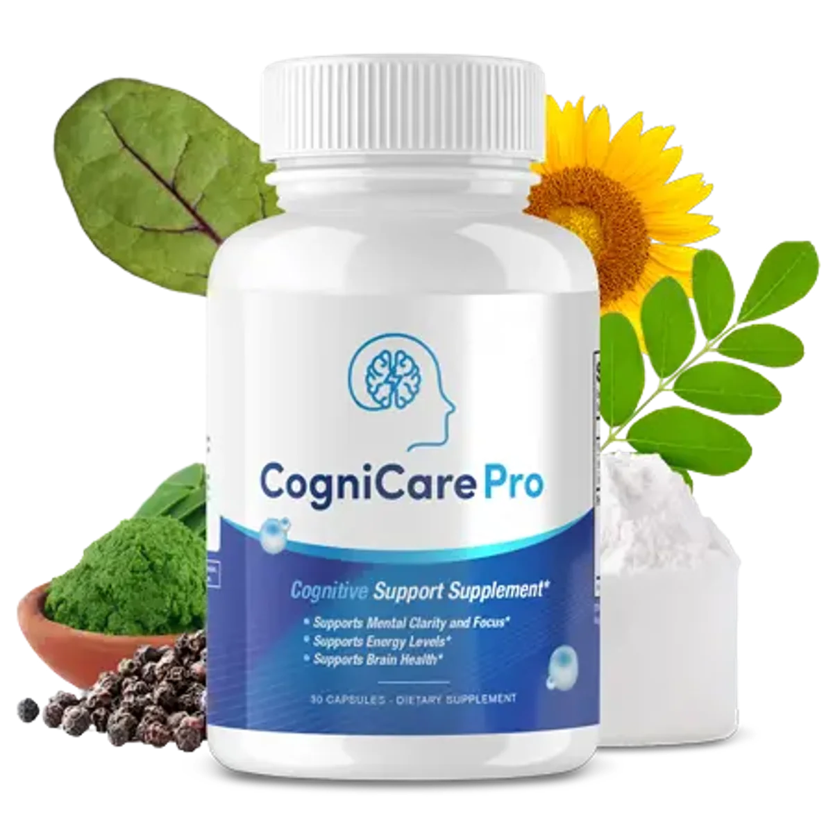 CogniCare Pro Sleep Relief Supplement — Front Label